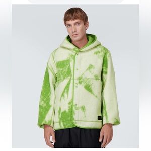 Adidas Y3 Fuzzy Fleece hooded jacket
